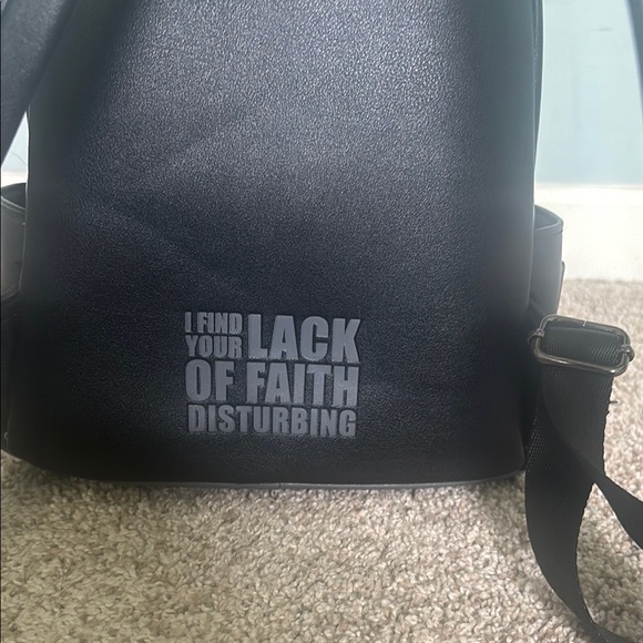 Star Wars Black Loungefly Backpack - Picture 3 of 9